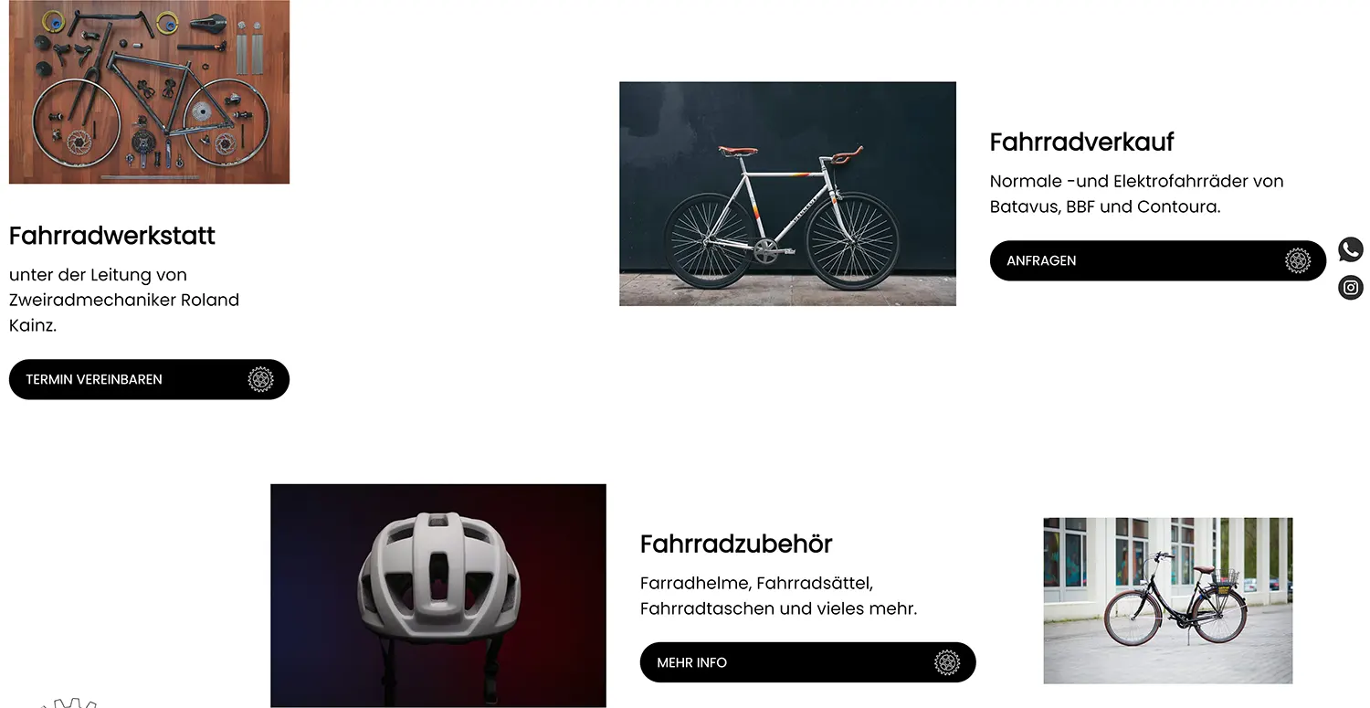 webseite fahrradladen